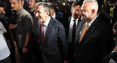 Pehlivan, Cumhurbaşkanı Yardımcısı Cevdet Yılmaz'ı ağırladı