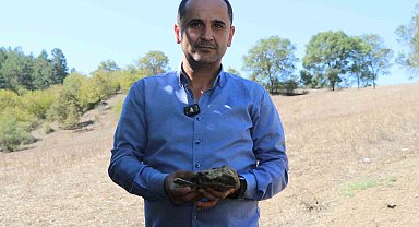 Pikniğe gittiği derenin içerisinde göktaşı bulduğunu iddia etti