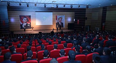 Polis adaylarına "Farkındalık, moral ve motivasyon" konferansı