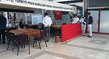 Polis derneğindeki silahlı saldırıyı emekli polis önledi
