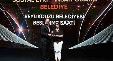 "Beslenme Saati" uygulamasına ödül