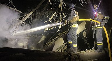 Rusya'dan Ukrayna'ya 78 dron ve 6 füze ile saldırı: 1 ölü