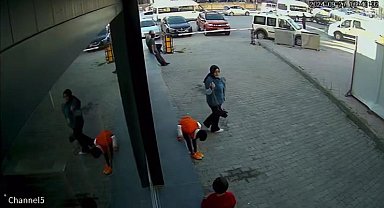 Sağlık çalışanından çocuğa öldüresiye dayak kamerada