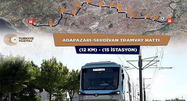 Sakarya'da raylı sistemin ilk etabı için proje başlıyor