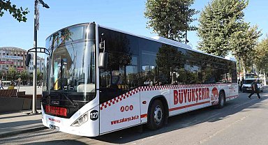 Sakarya'da toplu taşımaya güç katan yeni araçlar yollarda