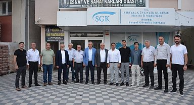 Salihli TSO, Selendi'de esnafın nabzını tuttu