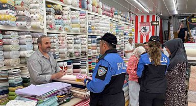 Samsun polisinden İlkadım ve Tekkeköy'de farkındalık eğitimi
