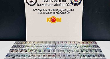 Samsun'da 100 adet kaçak elektronik sigara ele geçirildi