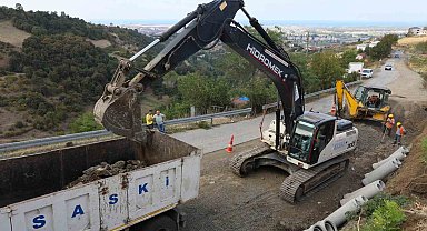 Samsun'da 3 ilçeye atık su hattı