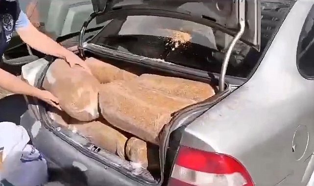 Samsun'da 435 kilo kaçak tütün ele geçirildi