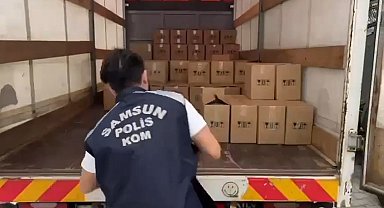 Samsun'da sahte içki yapımında kullanılan 2 ton etil alkol ele geçirildi
