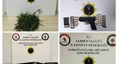 Samsun'da uyuşturucu operasyonu: 4 gözaltı