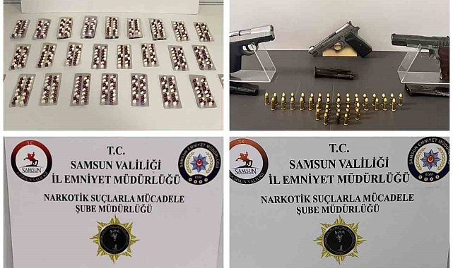 Samsun'da uyuşturucu uygulaması: 19 kişi yakalandı