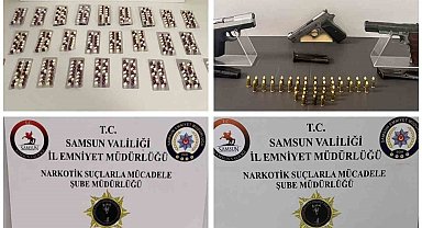 Samsun'da uyuşturucu uygulaması: 19 kişi yakalandı
