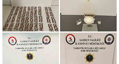 Samsun'da uyuşturucu uygulaması: 36 kişi yakalandı