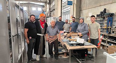 Sanayinin Necdet Amcası şed kuşandı