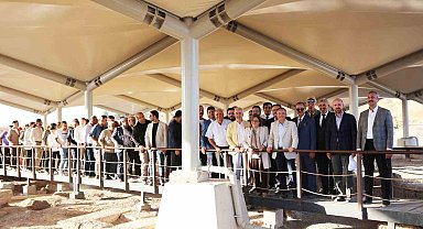 SANKO Holding, Karkamış Antik Kenti'ne arkeoloji alanında dünyanın en özgün koruyucu çatı eserini kurdu