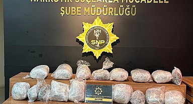 Şanlıurfa'da 23 kilo skunk ele geçirildi