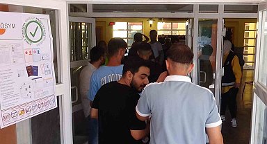 Şanlıurfa'da KPSS heyecanı