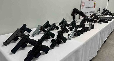 Şanlıurfa'da silah kaçakçılığı operasyonunda 20 gözaltı