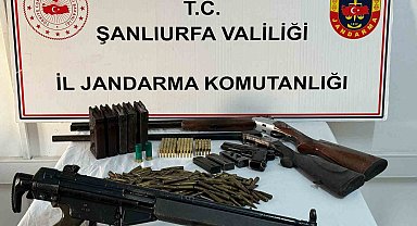 Şanlıurfa'da silah kaçakçılığı operasyonunda 5 gözaltı