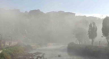 Şehri sis bastı