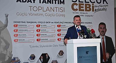 Selçuk Çebi, Türkiye Güreş Federasyonu başkanlığına adaylığını açıkladı