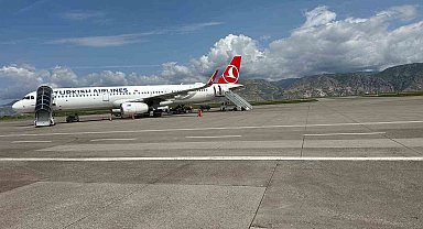 Şerafettin Elçi Havalimanı Ağustos ayında 36 bin 913 yolcuya hizmet verdi