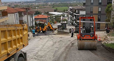 Serdivan'da asfalt çalışmaları sürüyor