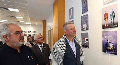 Serdivan'dan Filistin'e sanatla dayanışma