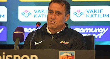 Serhat Sütlü: "Kayserispor bu ligde oyunuyla her zaman konuşulacak bir takım olacaktır"