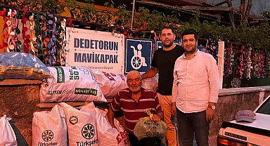 Seyitgazi'de toplanan mavi kapaklar engellilere umut ışığı olacak