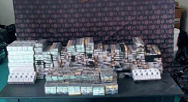 Siirt'te 4 bin 80 paket kaçak sigara ele geçirildi