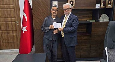 Siirt'te bir hayırsever Filistin ve Afrika için 200 bin TL bağışladı