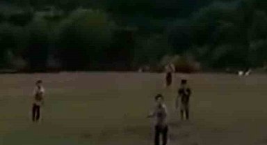 Sinop'ta aileye taşlı saldırı: Görüntüler şoke etti