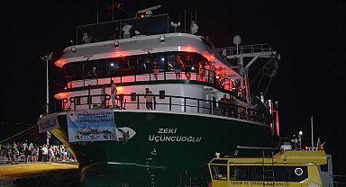 Sinop'ta balıkçılar törenle 'Vira Bismillah' dedi
