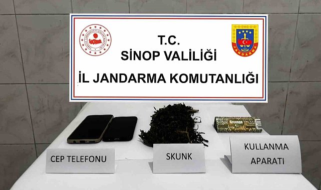 Sinop'ta uyuşturucu operasyonu: 2 gözaltı
