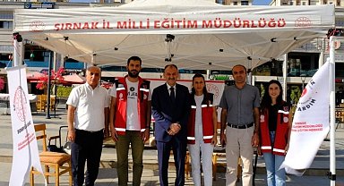 Şırnak İl Milli Eğitim Müdürlüğünden dünya ilk yardım gününde farkındalık