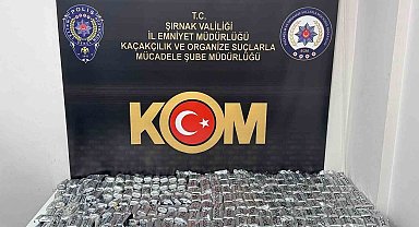 Şırnak'ta kaçakçılık ve asayiş operasyonunda 63 kişiye işlem yapıldı