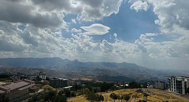 Şırnak'ta kümülüs bulutu görüntülendi