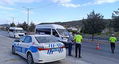 Söke'de okul servislerine sıkı denetim