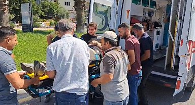 Söke'de trafik kazası: 1 yaralı