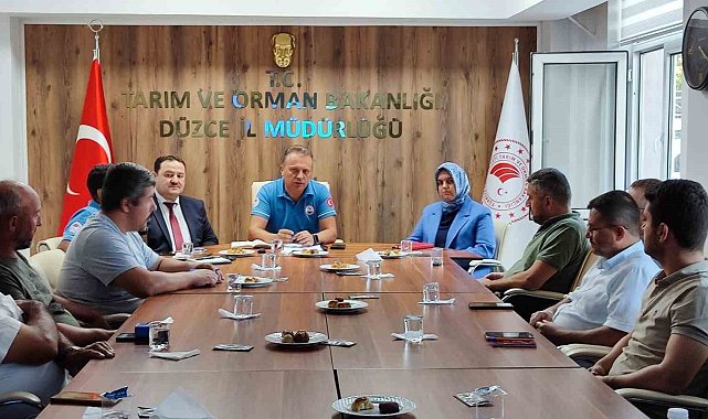 Su ürünleri üretim planlaması ve hamsi kotası konusunda bilgilendirme yapıldı