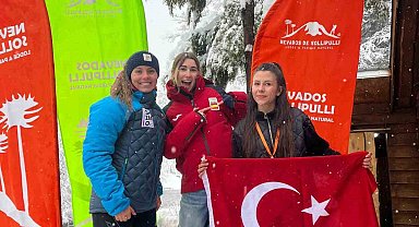 Sueda Sultan Evci, Dağ Kayağı Yarışması'ndan madalya ile döndü
