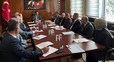 Sungurlu'da İlçe idare şube başkanları toplantısı yapıldı