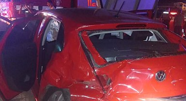 Susurluk'ta trafik kazası: 1 yaralı