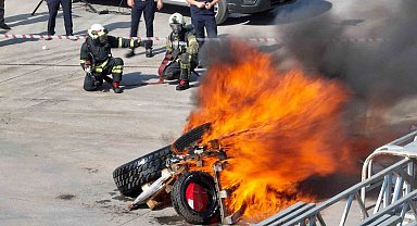 Tatbikat gerçeği aratmadı