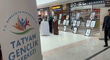 Tatvan'da "resim sergisi" açıldı