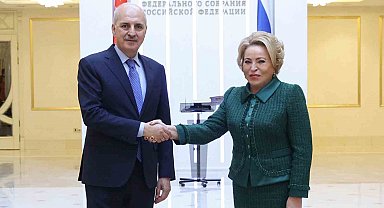 TBMM Başkanı Kurtulmuş: "Rusya ile ilişkilerin devam ettirilmesini, güçlendirilmesini arzu ediyoruz"
