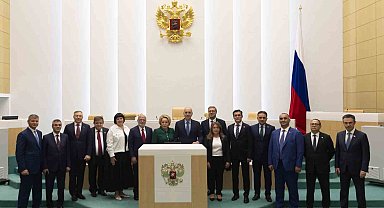 TBMM Başkanı Kurtulmuş'tan Rusya Federal Meclisi Federasyon Konseyi'ne ziyaret